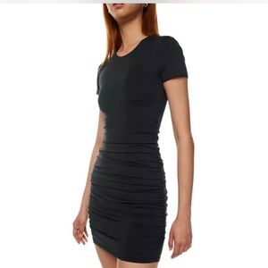 Aritzia Babaton rouched body contour bodycon dress medium